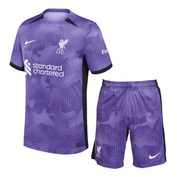 Liverpool 2023-24 Third Away Soccer Jerseys + Short Men's