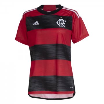 Flamengo 2023-24 Home Soccer Jerseys Women's
