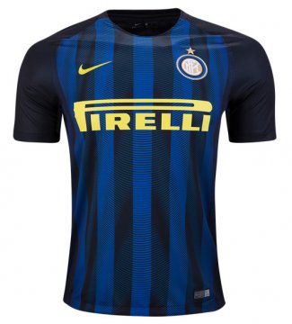 Inter Milan Home Blue Football Jersey Shirts 2016-17 [2017421]