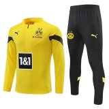 Borussia Dortmund 2022-23 Yellow Soccer Training Suit Men's