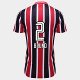 2016-17 Sao Paulo Away Red Football Jersey Shirts T. Mendes #23