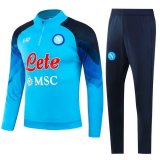 Napoli 2023-24 Blue Soccer Training Suit Men's