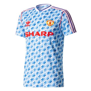 90/92 Manchester United Retro Away Men's Football Jersey Shirts