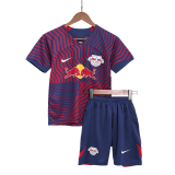 RB Leipzig 2023/24 Away Soccer Jerseys + Short Kid's