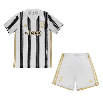 2020-21 Juventus Home Kids Football Kit (Shirt + Shorts) [5813095]