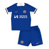 Chelsea 2023-24 Home Soccer Jerseys + Short Kid's
