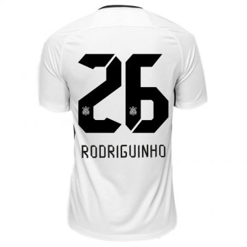 2017-18 Corinthians Home White Football Jersey Shirts Rodrigo Eduardo Marinho #26
