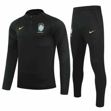 2021-22 Brazil Black Football Training Suit Men