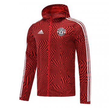 2020-21 Manchester United Red All Weather Windrunner Football Jacket Men