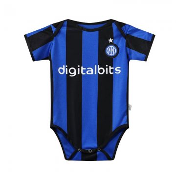 Inter Milan 2022-23 Home Soccer Jerseys Infant's