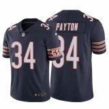 2021 Chicago Bears Walter Payton Navy NFL Jersey Men's