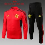 Flamengo 2022-23 Red Soccer Training Suit Kid's