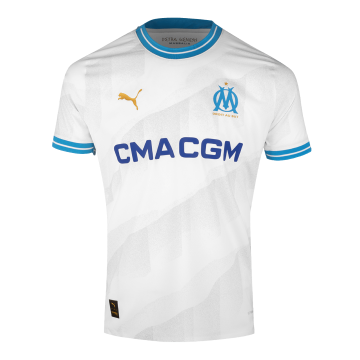 #Player Version Marseille 2023/24 Home Soccer Jerseys Men's