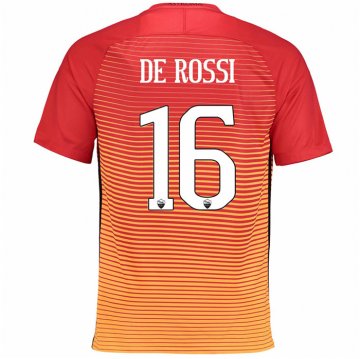2016-17 Roma Third Football Jersey Shirts De Rossi #16
