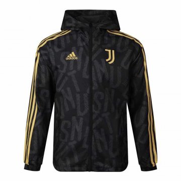 2021-22 Juventus Black All Weather Windrunner Jacket Men's