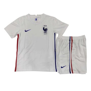 2020 France Away Kids Football Kit(Shirt+Shorts) [37912722]