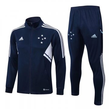 Cruzeiro 2022-23 Navy Soccer Jacket + Pants Men's