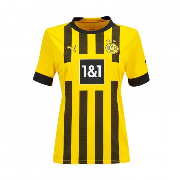 Borussia Dortmund 2022-23 Home Soccer Jerseys Women's