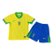 Brazil 2024 Home Copa America Soccer Jerseys + Short Kid's