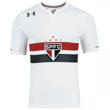 2017-18 São Paulo FC Home White Football Jersey Shirts [1547060]