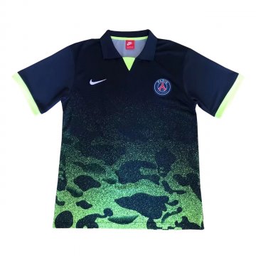 2018 PSG Camouflage Green Polo Shirt [3918665]