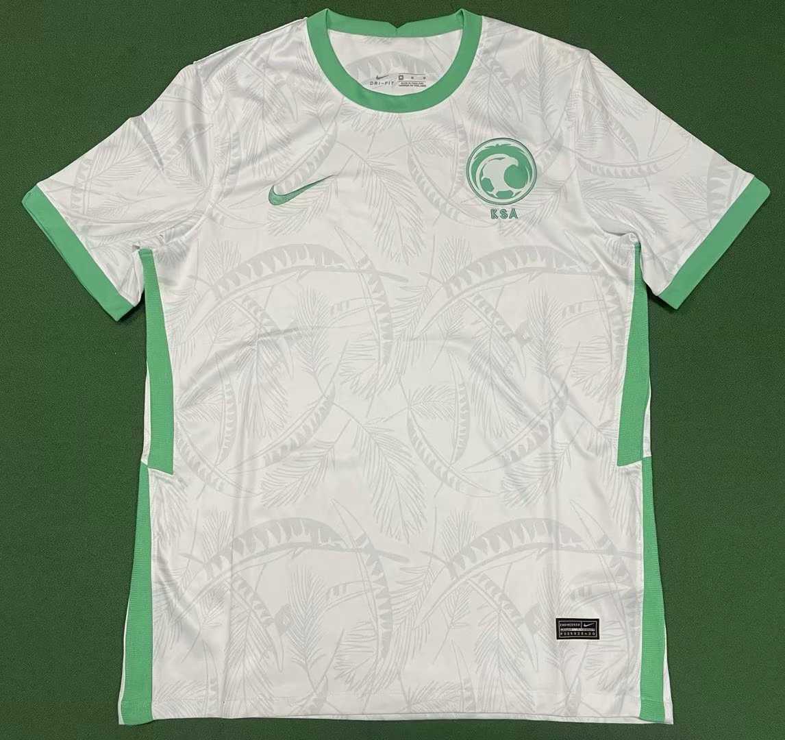 2021 Saudi Arabia Home Men's Football Jersey Shirts