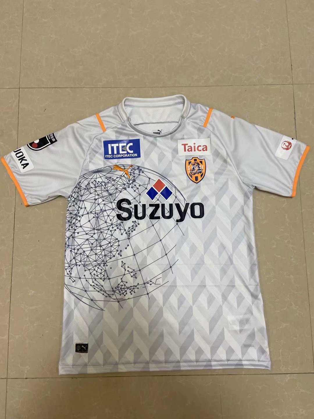 2021-22 Shimizu S-Pulse Away Men's Football Jersey Shirts