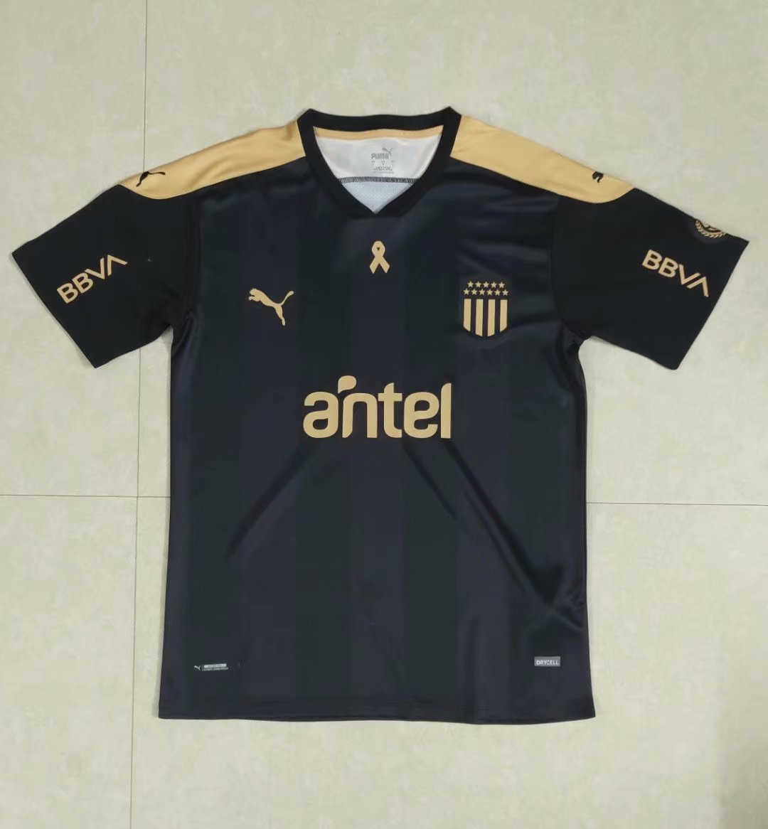 2021-22 Club Atletico Penarol Special Edition Black Football Jersey Shirts Men's 