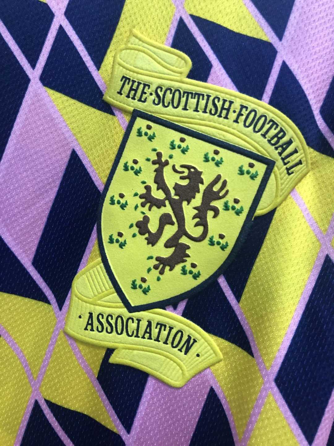 1988/89 Scotland Retro Third Football Jersey Shirts Men's