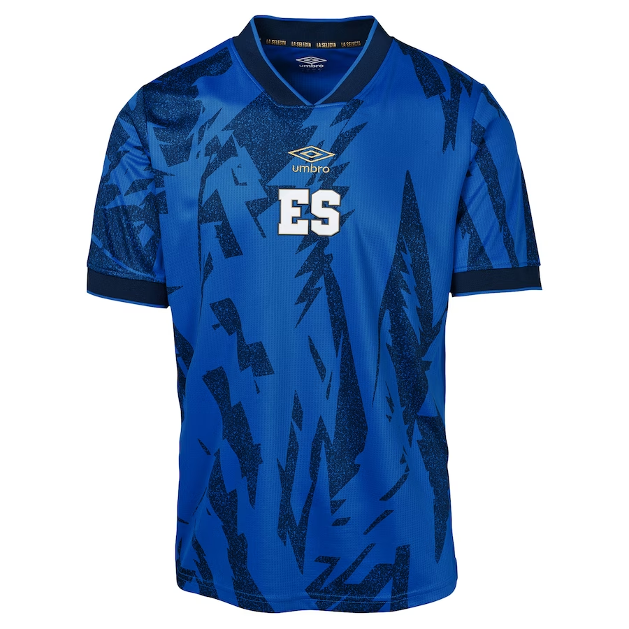 El Salvador 2023-24 Home Soccer Jerseys Men's