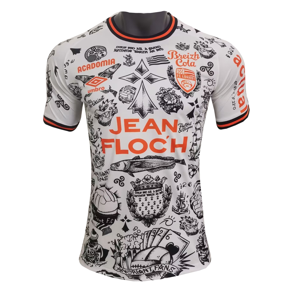 #Special Edition FC Lorient 2023-24 White Soccer Jerseys Men's