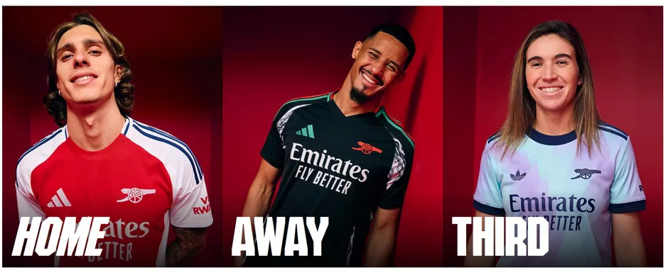 Arsenal Soccer Jersey 2024/25