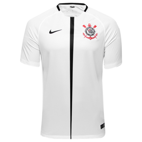 2017-18 Corinthians Home White Football Jersey Shirts