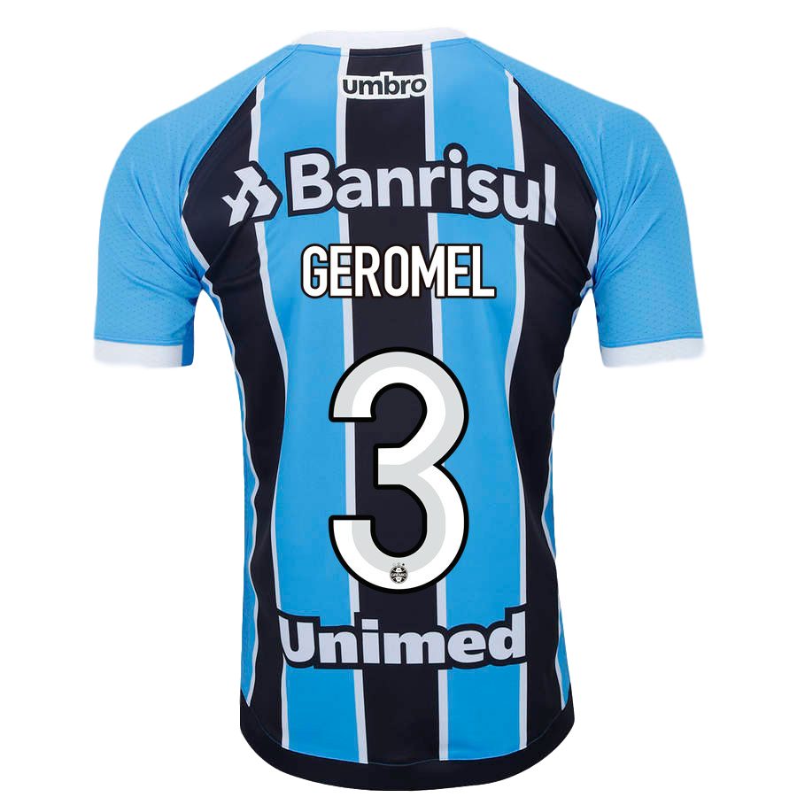 2017-18 Gremio home blue Football Jersey Shirts Pedro Geromel #3